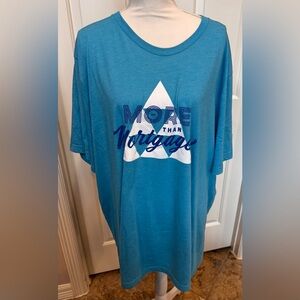 Movement Mortgage Blue Outreach Men’s T-shirt Size 4XL